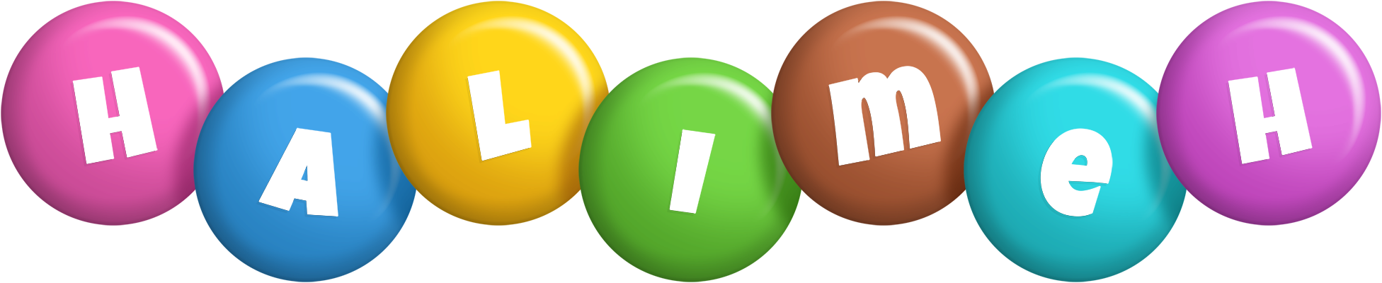 Halimeh candy logo