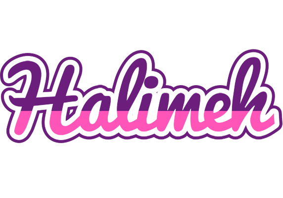 Halimeh cheerful logo