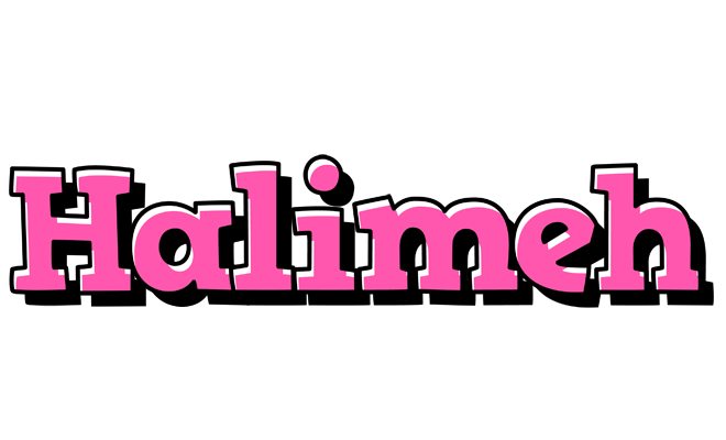 Halimeh girlish logo