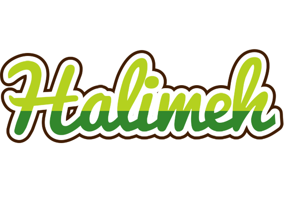 Halimeh golfing logo
