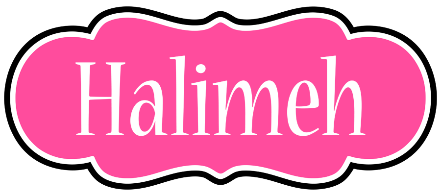 Halimeh invitation logo