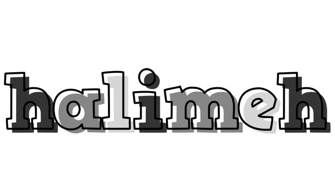 Halimeh night logo