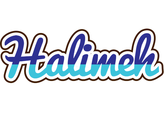 Halimeh raining logo