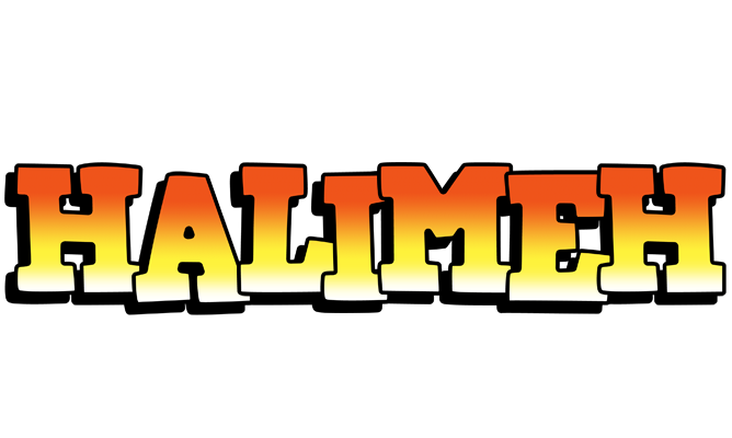 Halimeh sunset logo