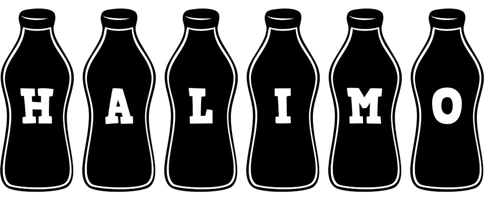 Halimo bottle logo