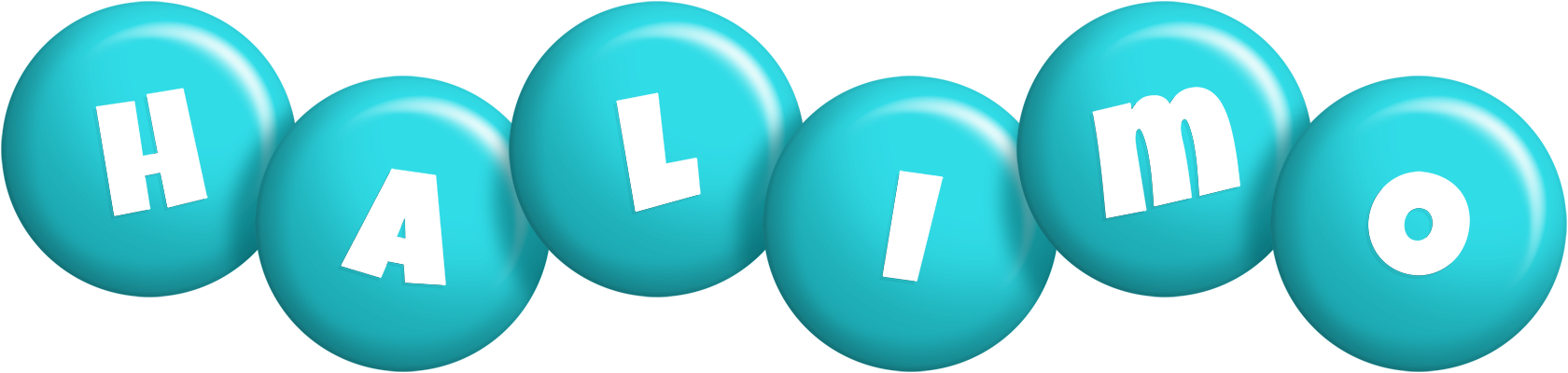 Halimo candy-azur logo