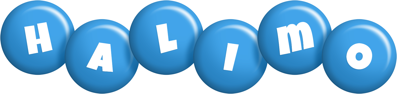 Halimo candy-blue logo