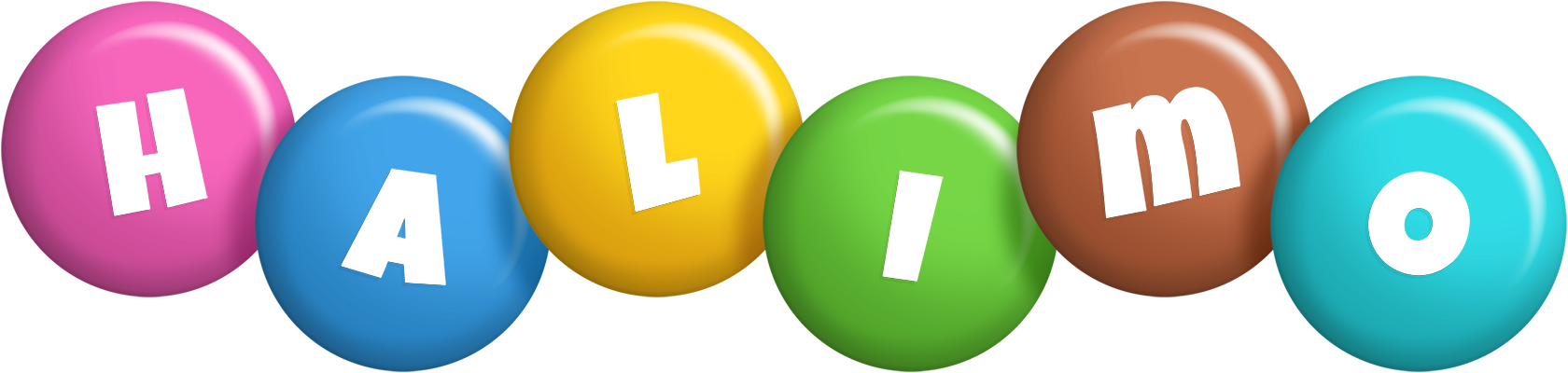 Halimo candy logo