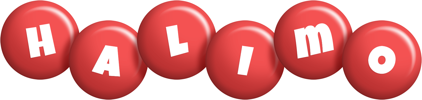 Halimo candy-red logo