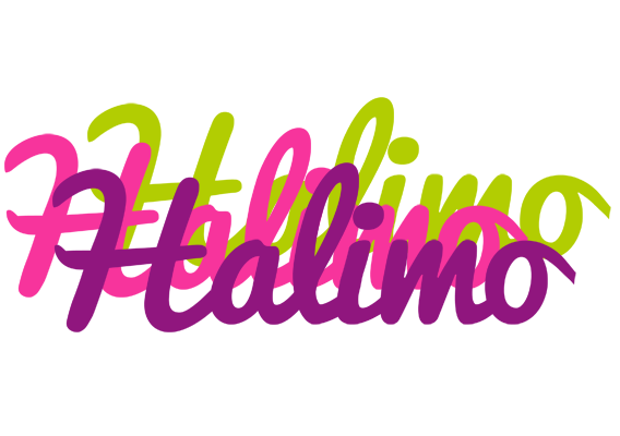 Halimo flowers logo