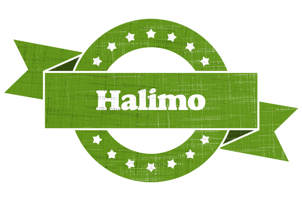 Halimo natural logo