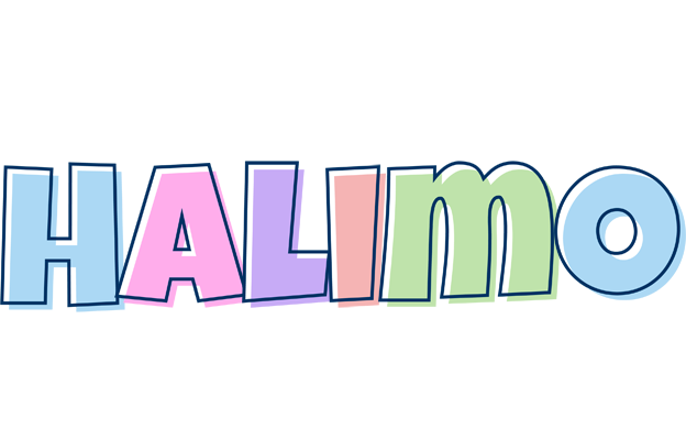 Halimo pastel logo