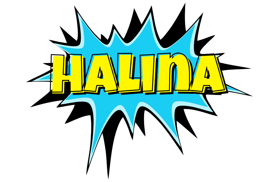 Halina amazing logo