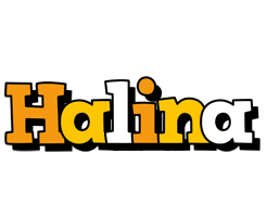 Halina cartoon logo