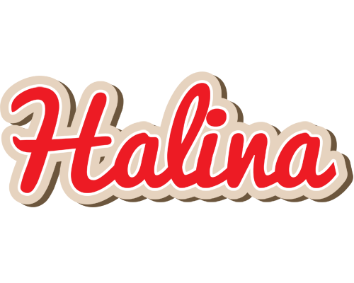 Halina chocolate logo