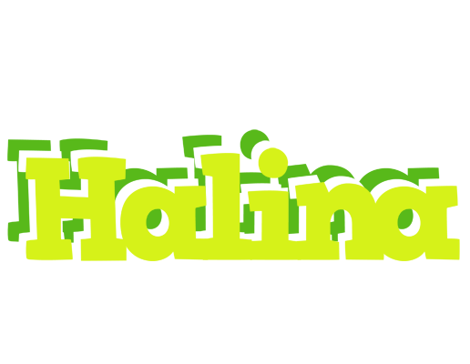 Halina citrus logo