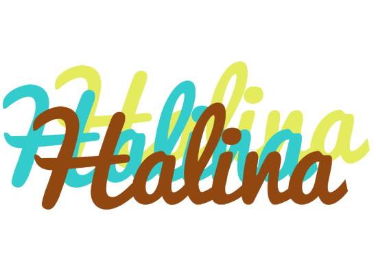 Halina cupcake logo