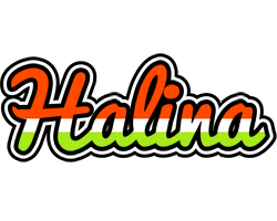 Halina exotic logo