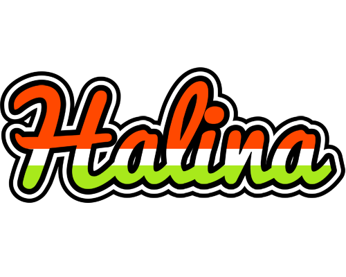 Halina exotic logo
