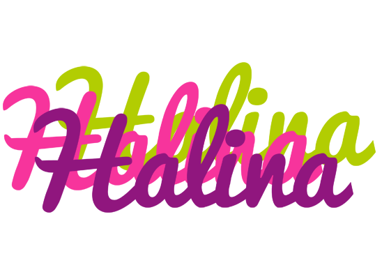 Halina flowers logo