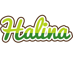 Halina golfing logo