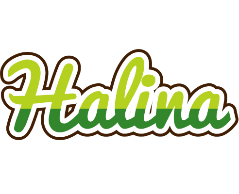 Halina golfing logo