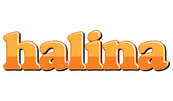 Halina orange logo