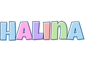 Halina pastel logo