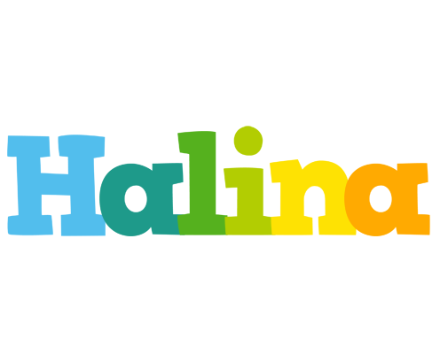 Halina rainbows logo