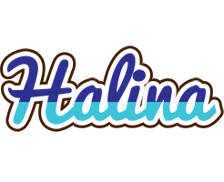 Halina raining logo