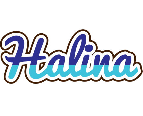 Halina raining logo