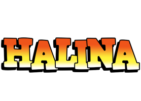 Halina sunset logo