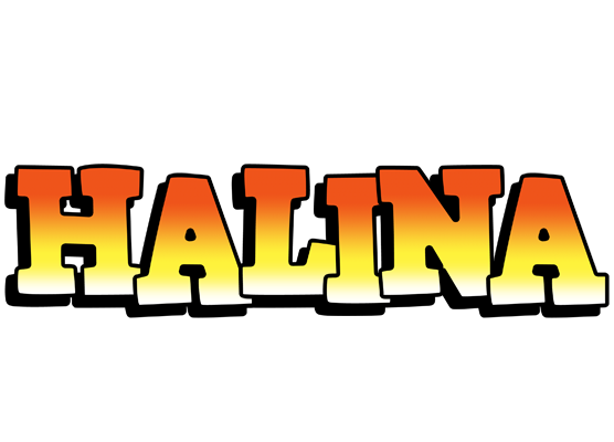 Halina sunset logo