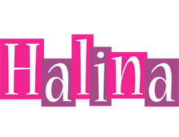 Halina whine logo