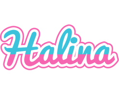 Halina woman logo