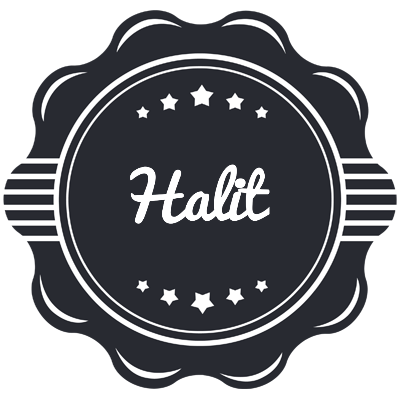 Halit badge logo