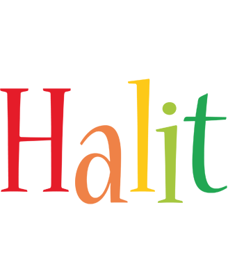 Halit birthday logo