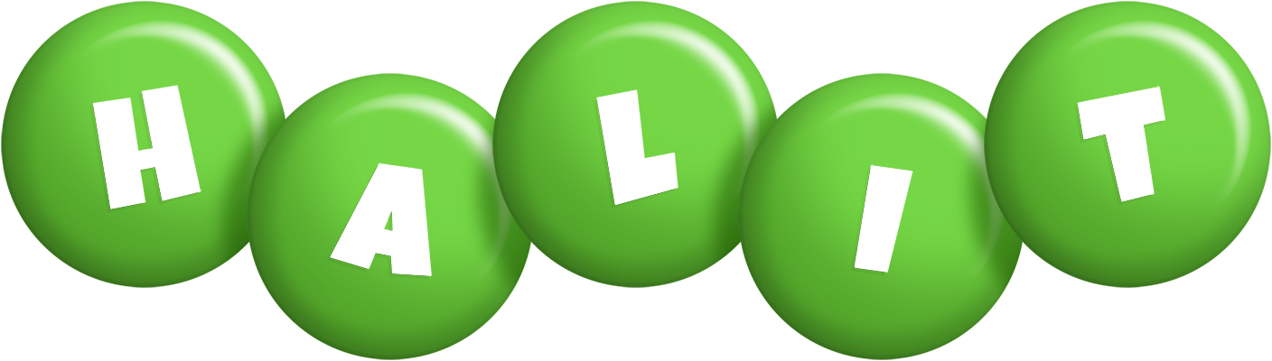 Halit candy-green logo