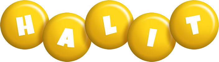 Halit candy-yellow logo