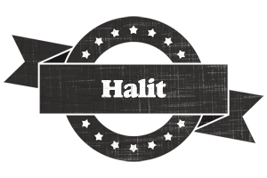 Halit grunge logo