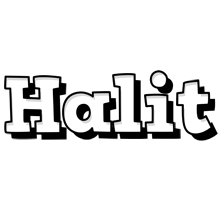 Halit snowing logo
