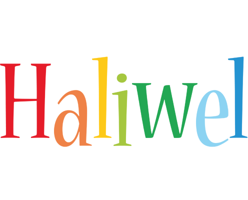 Haliwel birthday logo