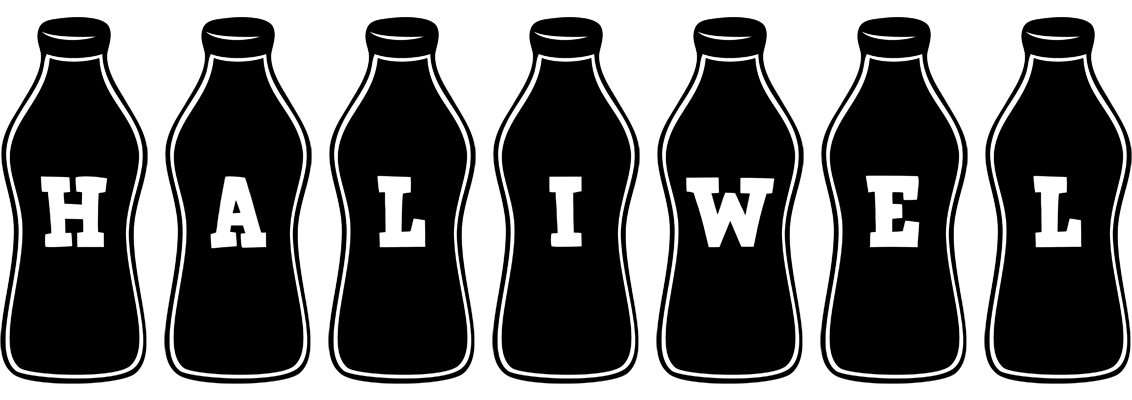 Haliwel bottle logo
