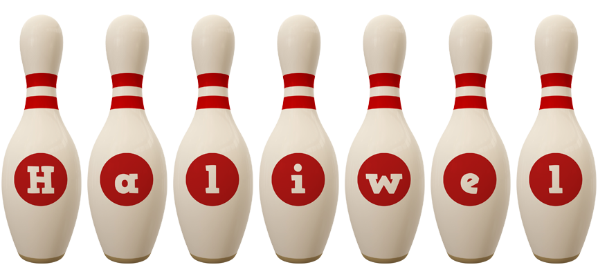 Haliwel bowling-pin logo