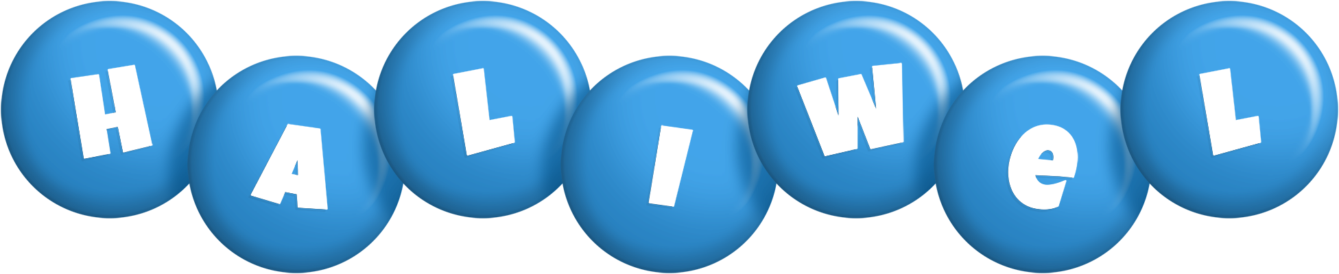 Haliwel candy-blue logo