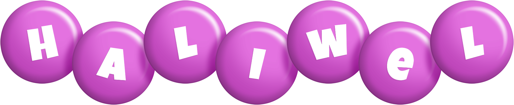Haliwel candy-purple logo