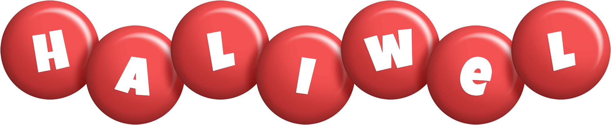 Haliwel candy-red logo