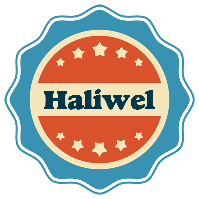 Haliwel labels logo