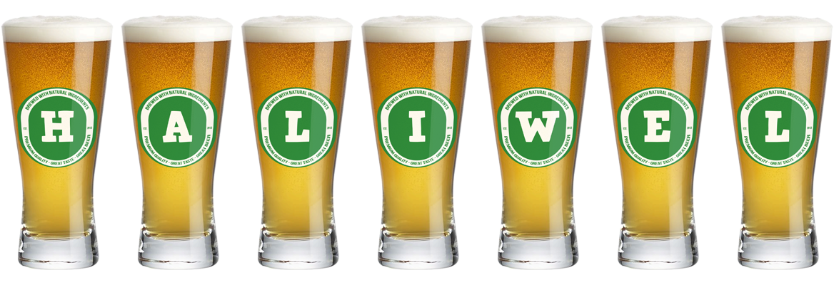 Haliwel lager logo