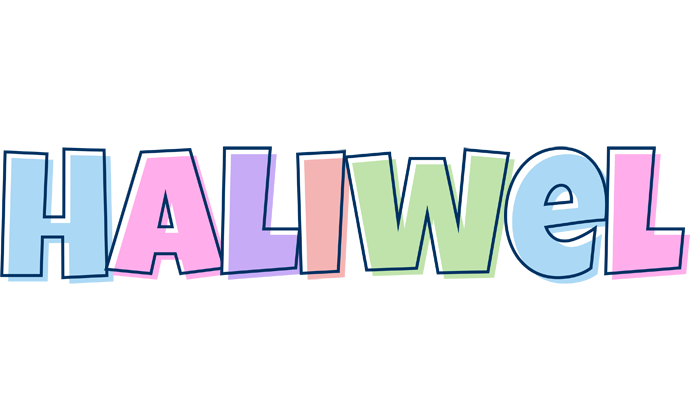 Haliwel pastel logo